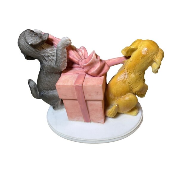 Home Interiors What's inside? Puppies Dogs with Present Gift 2003 - Picture 6 of 11